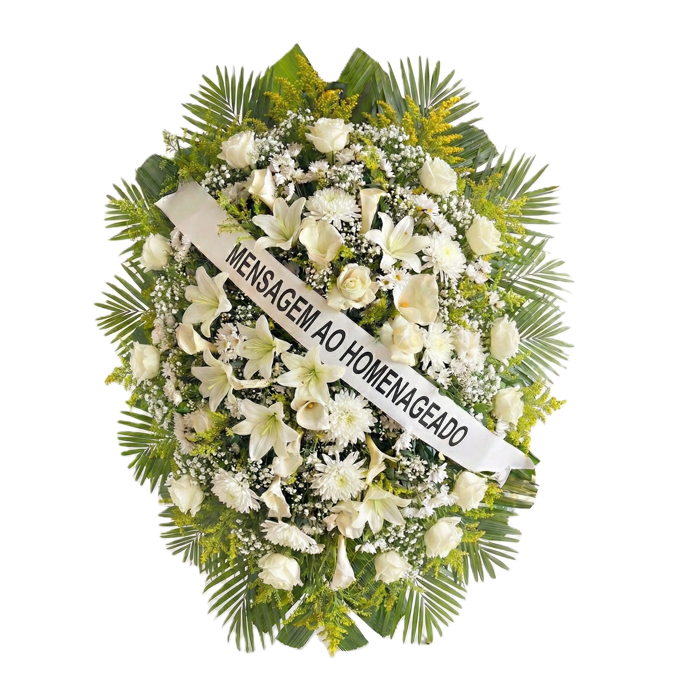 Coroa Tradicional Branca