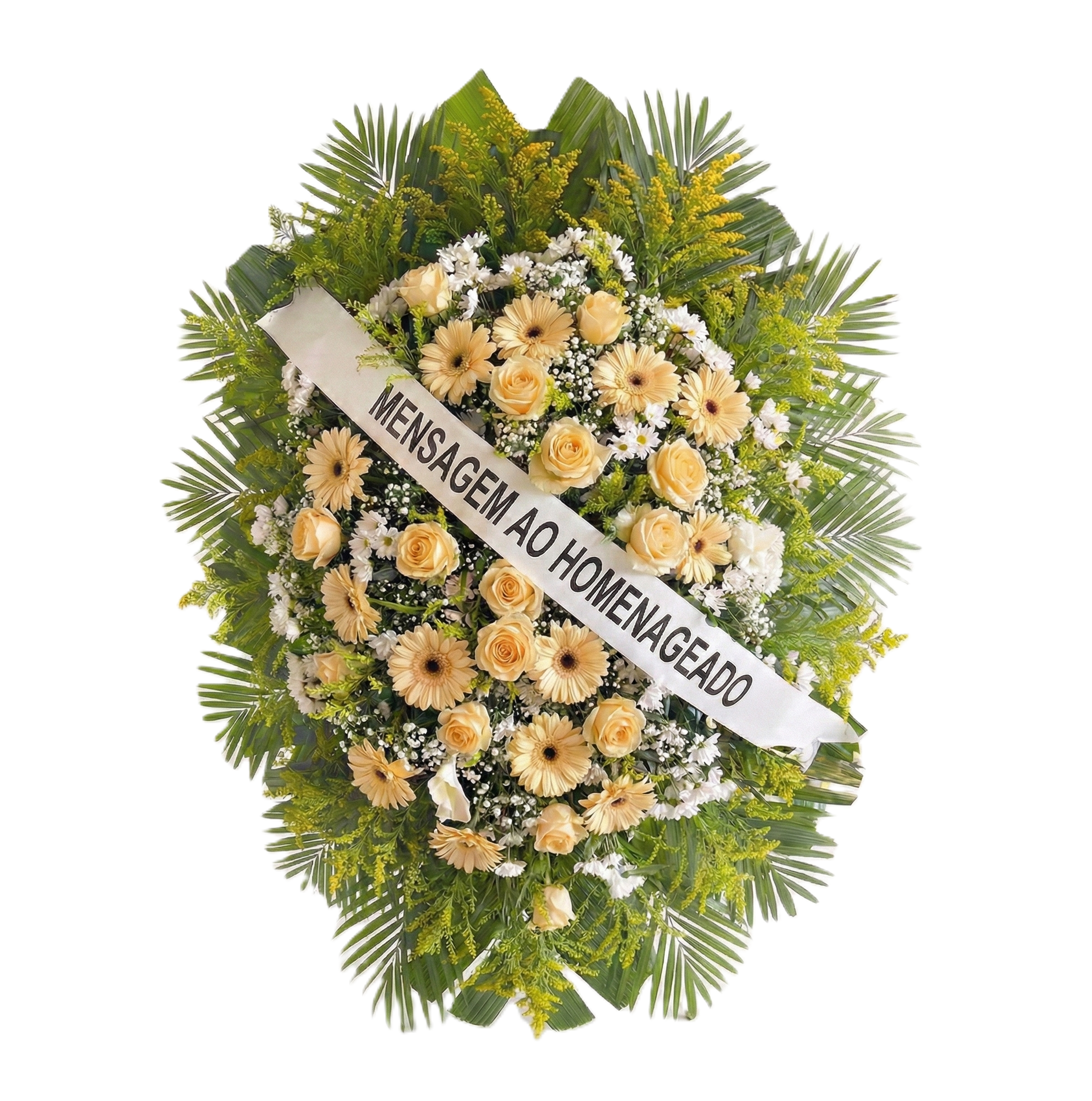 Coroa Tradicional Branca