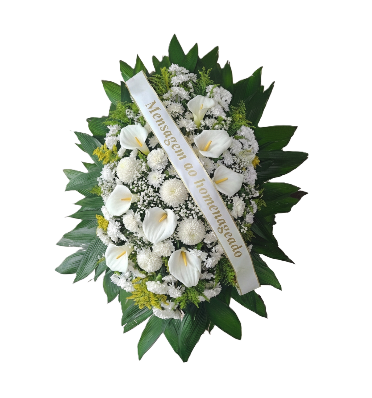 Coroa Tradicional Branca