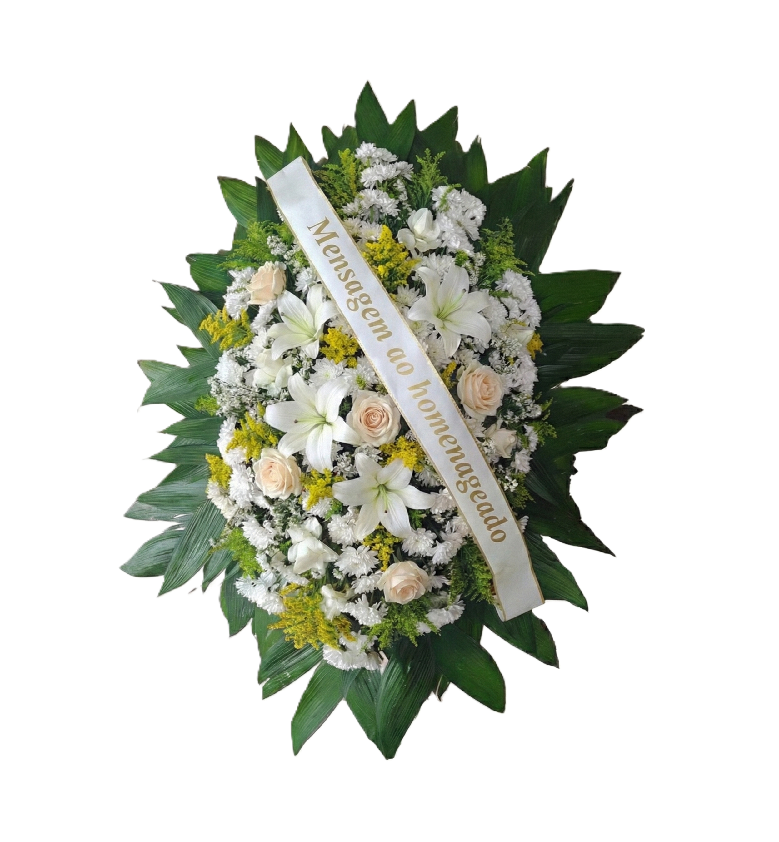 Coroa Tradicional Branca