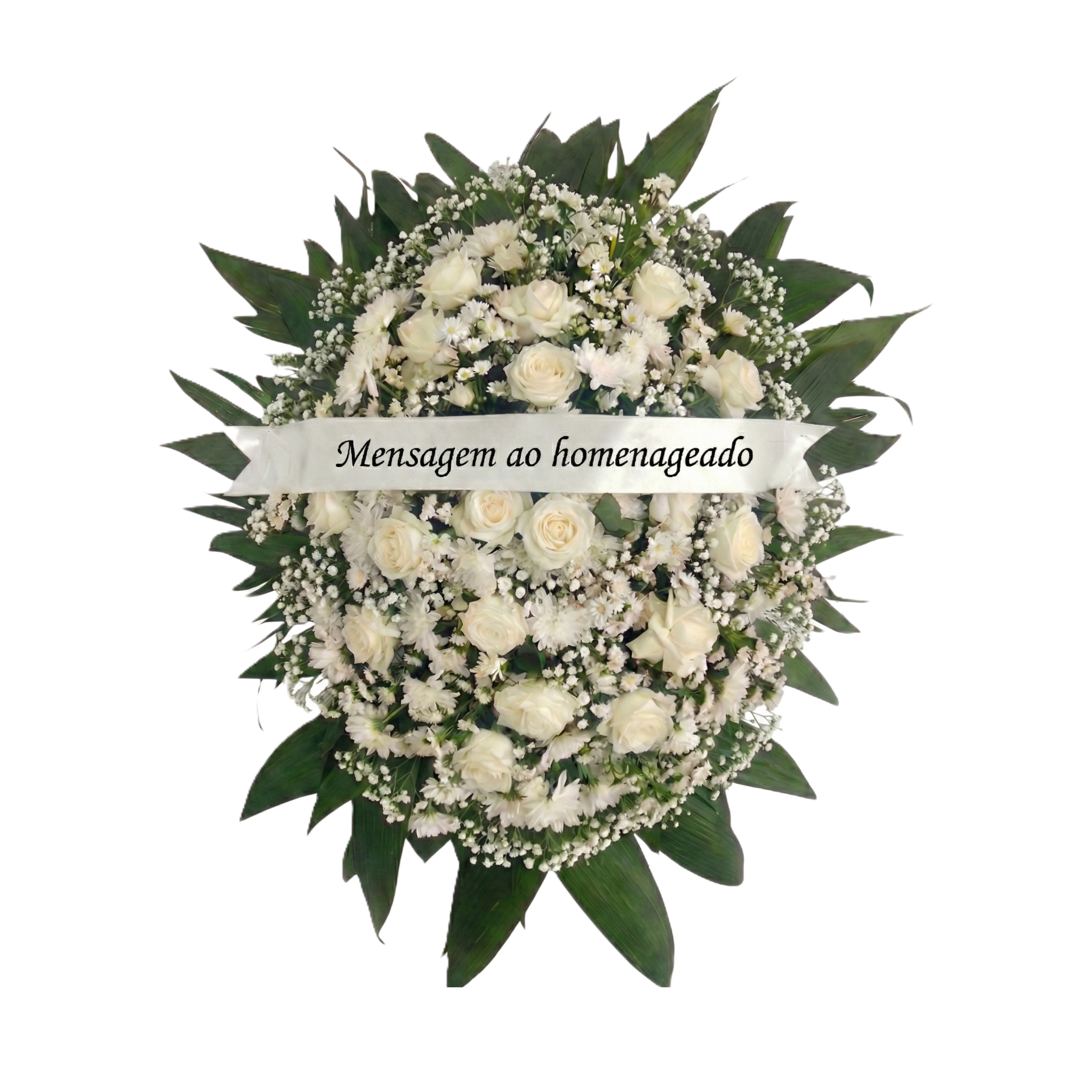 Coroa Tradicional Branca