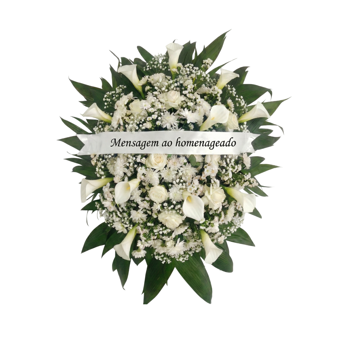 Coroa Tradicional Branca